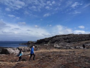 Guided running, Scotland. Tame the Wild